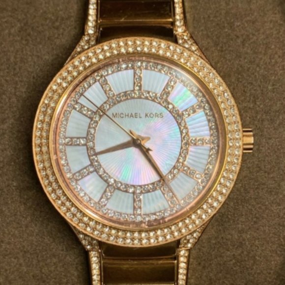 MICHAEL KORS Mini Kerry Rose Gold-Tone Watch main image 5